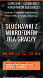 Mobile Screenshot of gamecom.pl